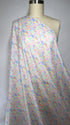Artlux ~ 'Scribble ~ White' Luxury Cotton Lawn ~ Made in Italy